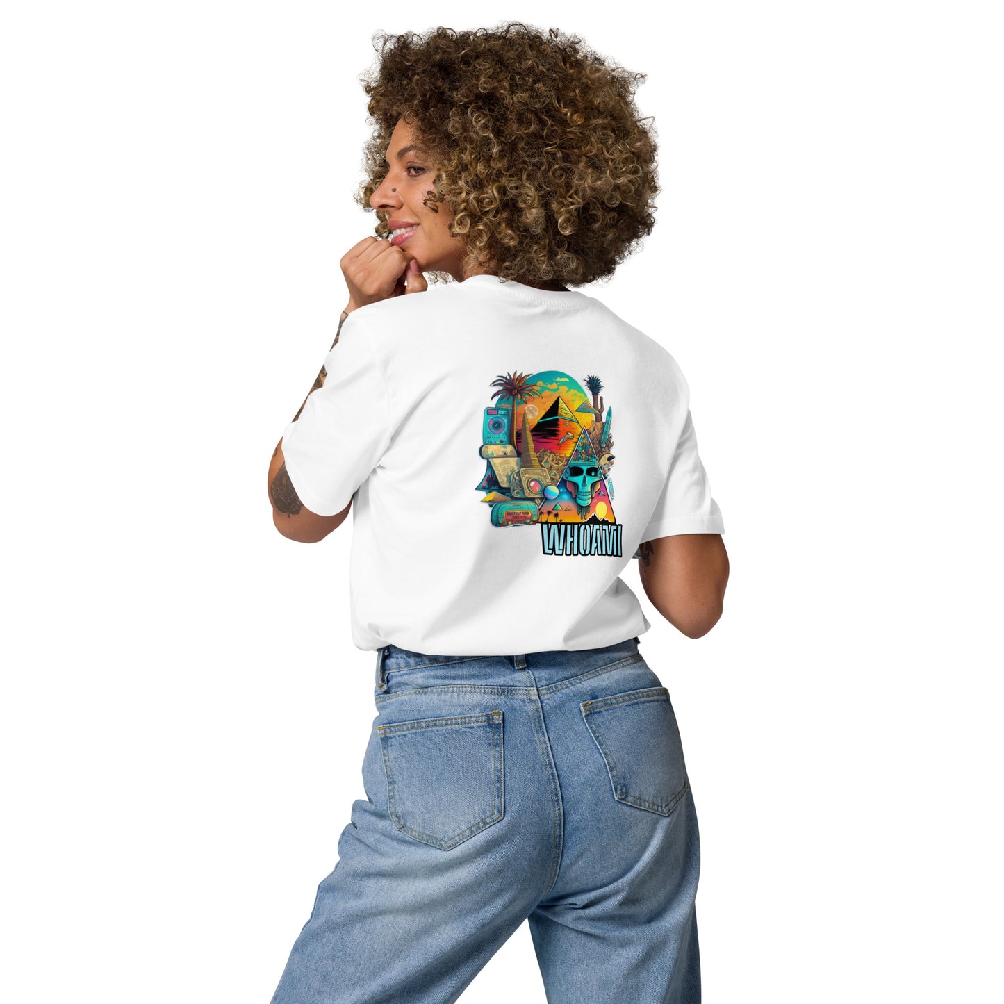 AI Whoami Unisex organic cotton t-shirt