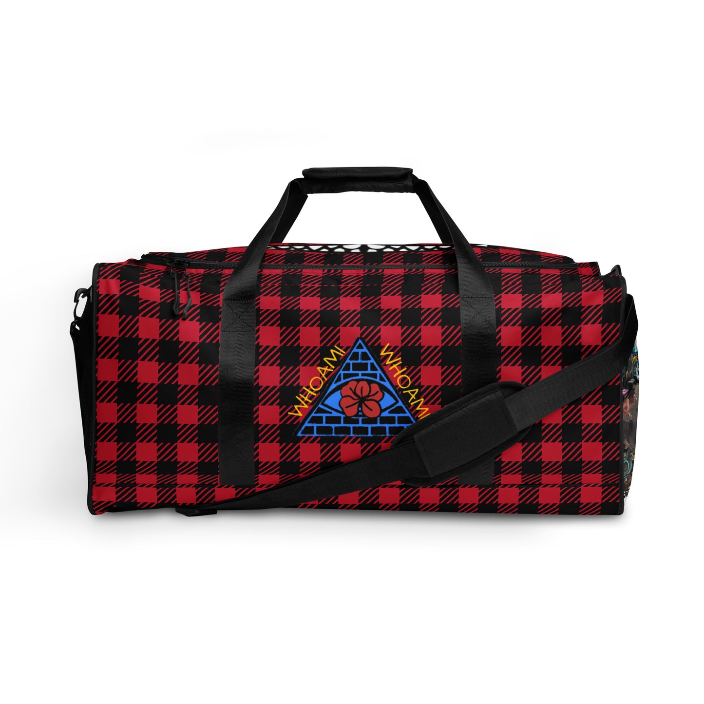 Whoami Boring punks nft spin off Duffle bag