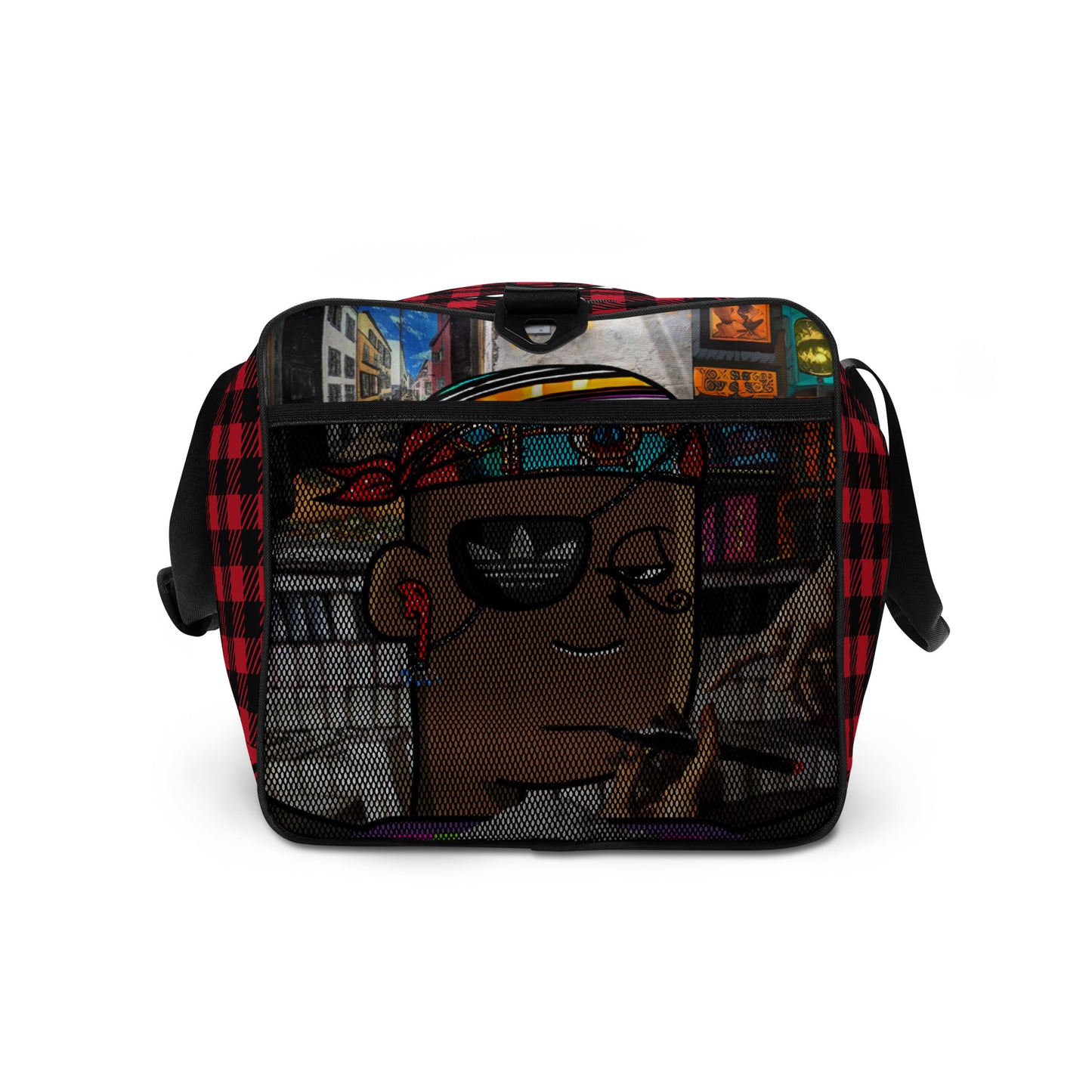 Whoami Boring punks nft spin off Duffle bag