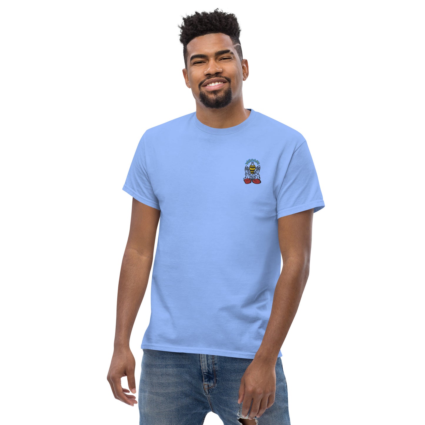 Ancient bee Whoami men's classic tee