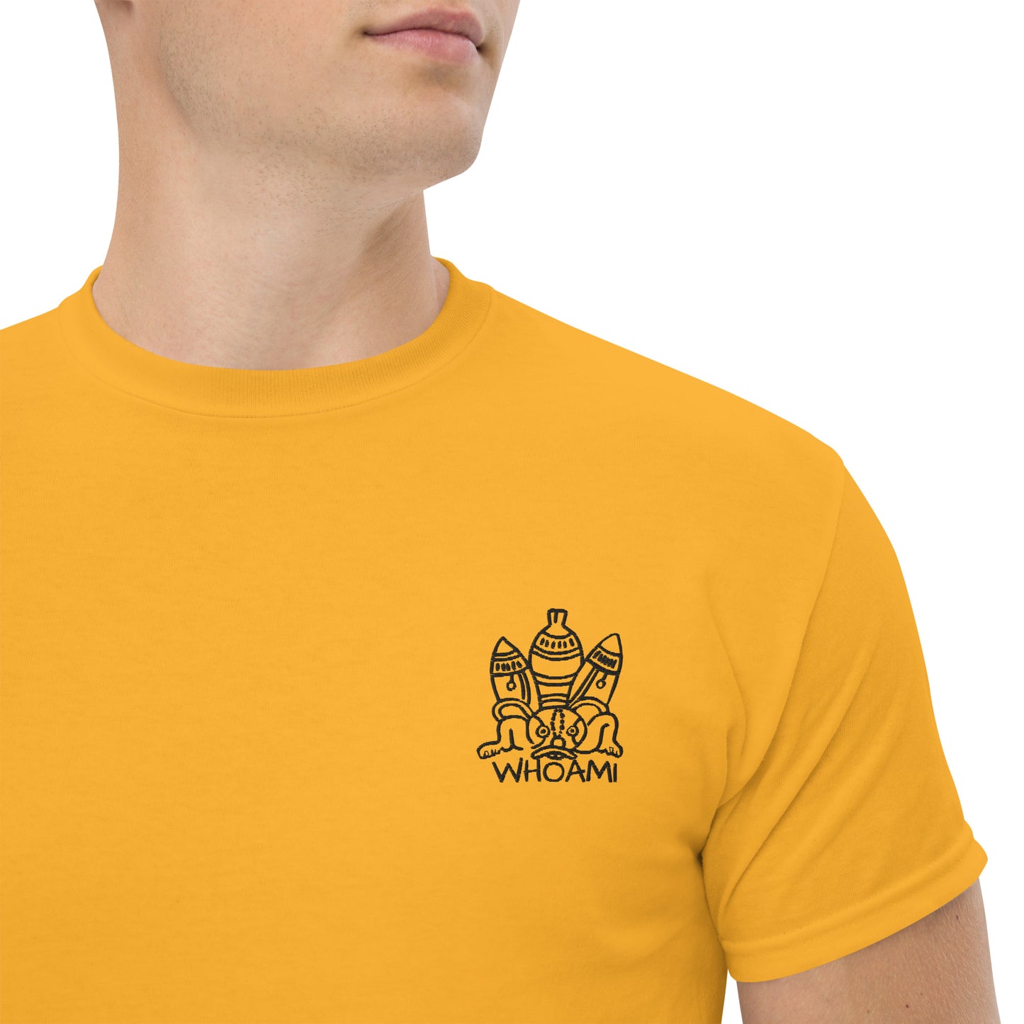 Ancient bee Whoami men's classic tee