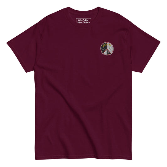 Whoami Ying yand peace signMen's classic tee