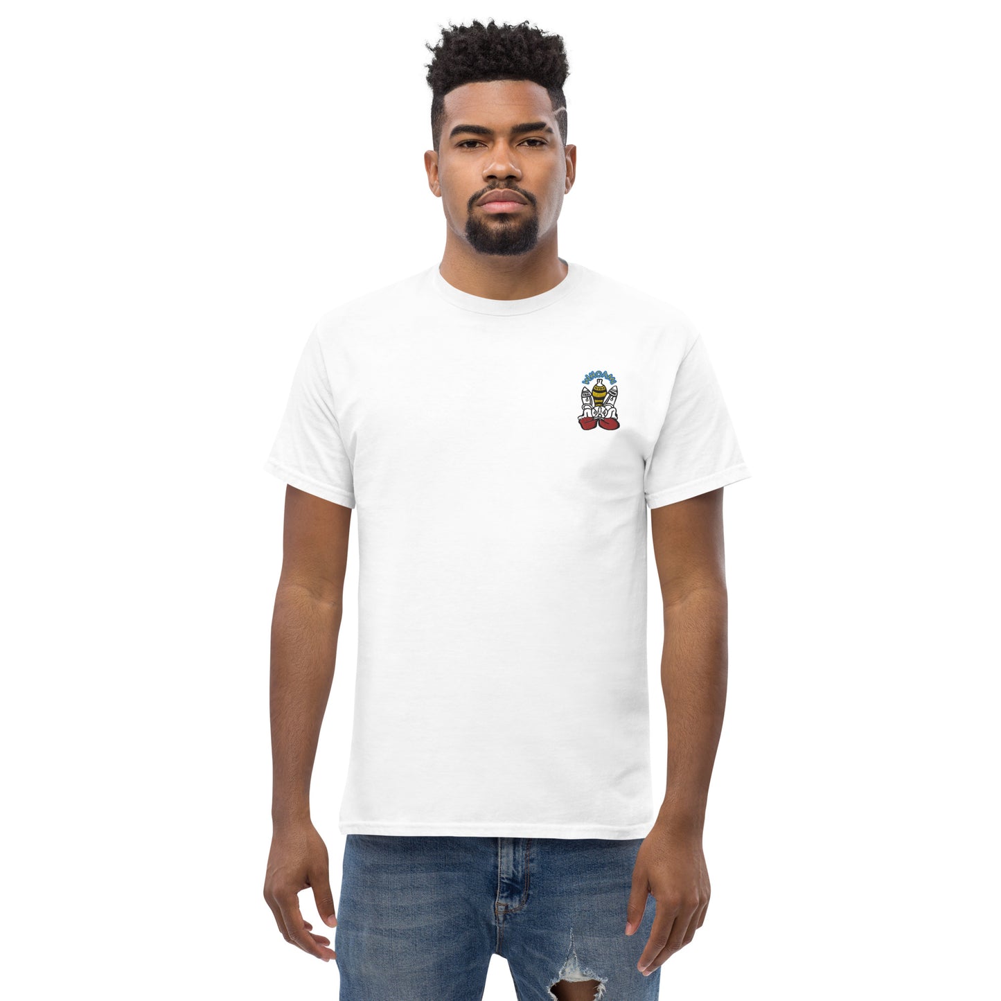 Ancient bee Whoami men's classic tee
