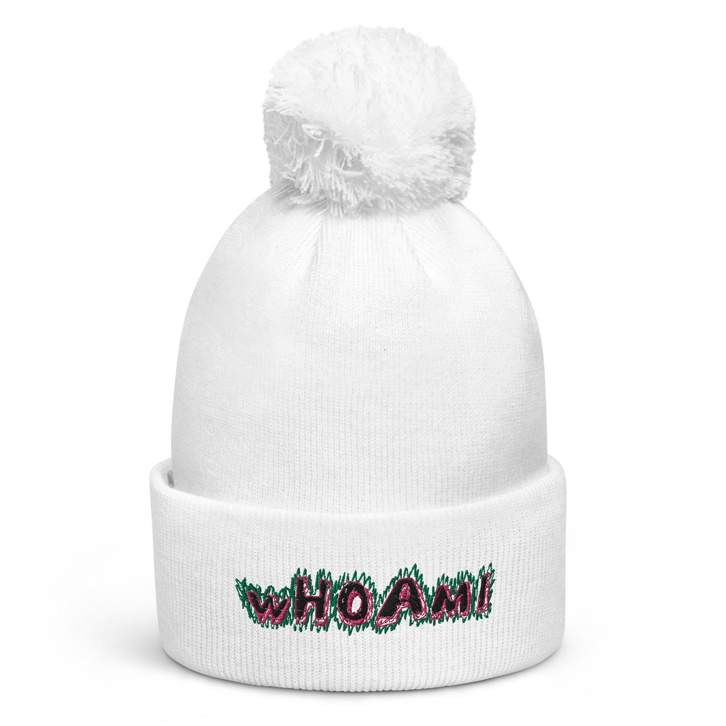 Pom pom beanie