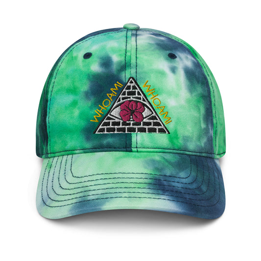 All seeing Whoami Tie dye cap