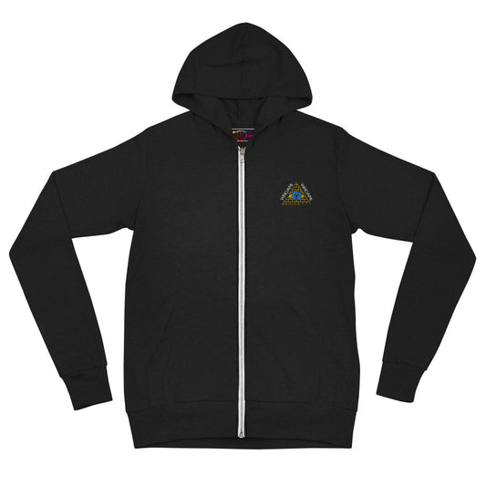 Whoami Unisex zip hoodie