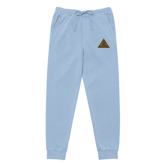 Whoami Unisex pigment-dyed sweatpants