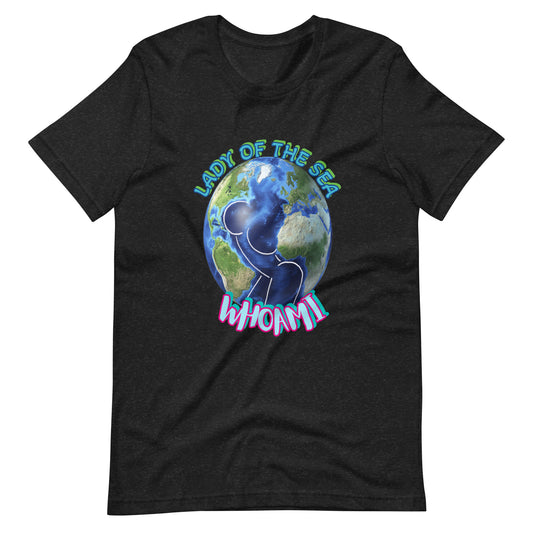 lady of the sea Unisex t-shirt