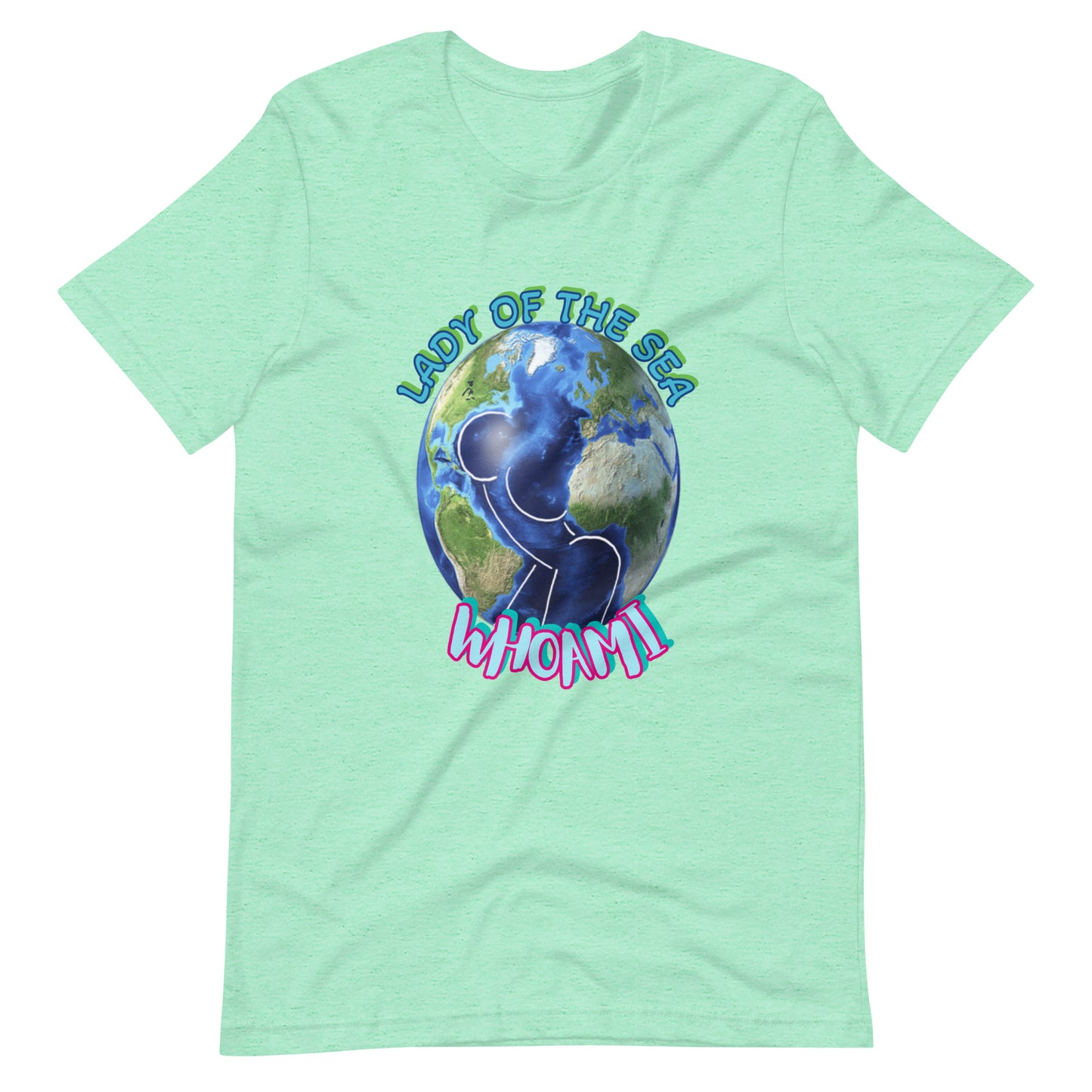lady of the sea Unisex t-shirt