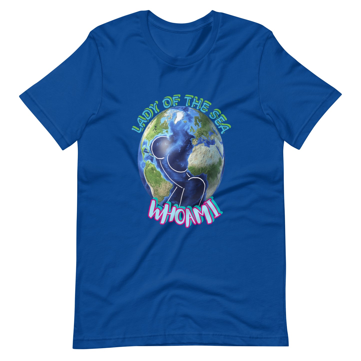 lady of the sea Unisex t-shirt