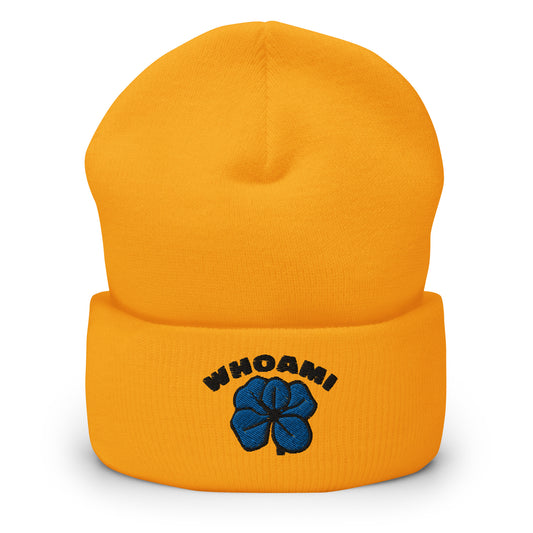Whoami lucky Cuffed Beanie