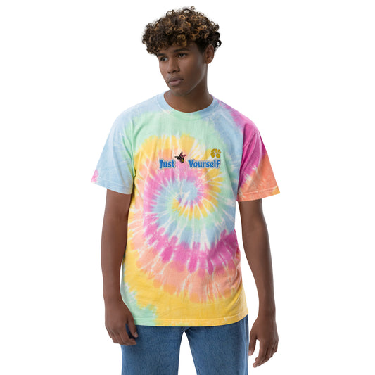 Whoami Oversized tie-dye t-shirt